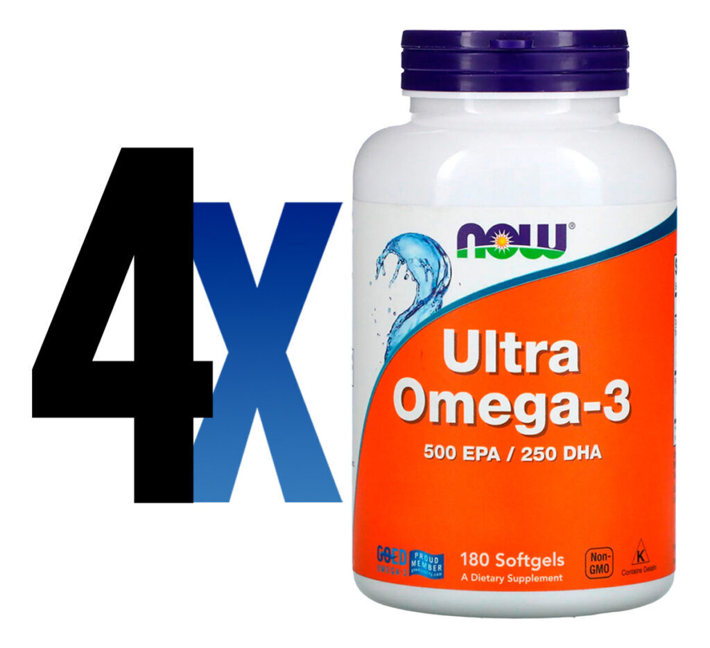 Ultra Omega 3 500epa/250dha 180soft Importado 4un Now Foods - Imagem 2