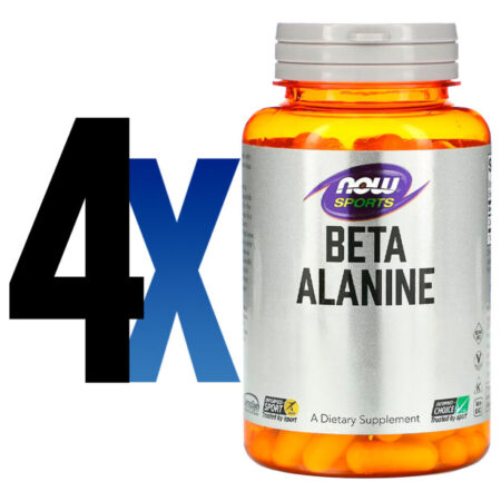 Beta-alanina 750mg Now Foods 120 Cápsulas Importado 4un - Imagem 2