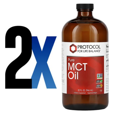 Óleo Mct Protocol 946 Ml Puro Importado 2un - Imagem 2