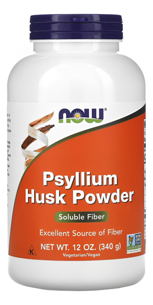 Pó De Casca De Psyllium 340g Psyllium Husk Powder Now Foods Sabor N/a