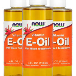 Vitamina E Oil Now Foods Mixed Tocoferol 118ml Importado 3un