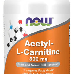 Acetil L-carnitina 500mg 200veg Caps Importado