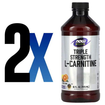 L-carnitina Líquida Now Foods 473 Ml Importado 2un - Imagem 2
