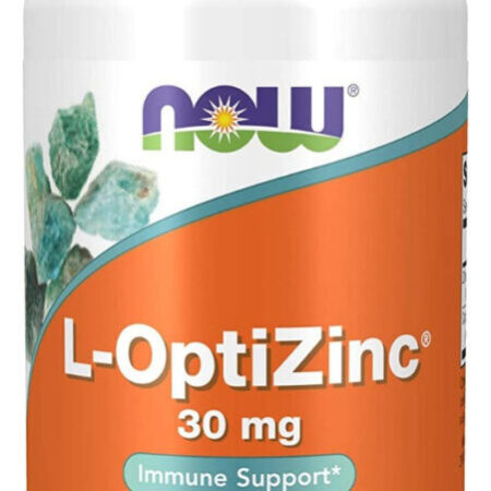 Now Foods L-optizinc (r) 30 Mg + Cobre 100 V Cápsulas Sfn Flavor, Sem Sabor - Imagem 3