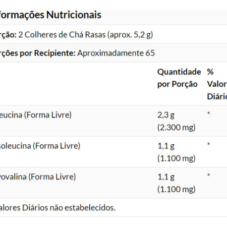 Pó Aminoácido Cadeia Ramificada Now Foods 340g Importado 5un - Imagem 5