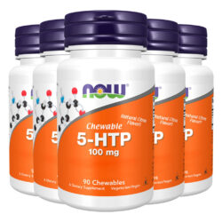 5-htp 100mg Now Foods 90 Chewables Importado 5un