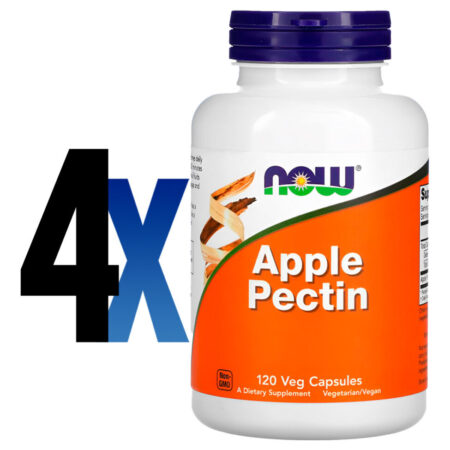 Pectina De Maçã 700mg 120 Cáps Importado 4un Now Foods - Imagem 2