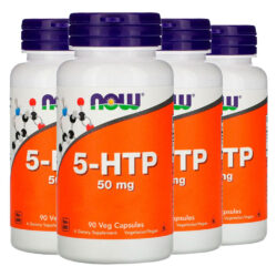 5-htp 50mg Now Foods 90veg Cápsulas Importado 4un