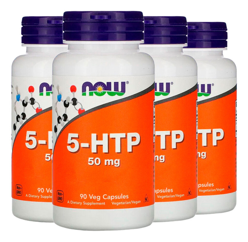 5-htp 50mg Now Foods 90veg Cápsulas Importado 4un