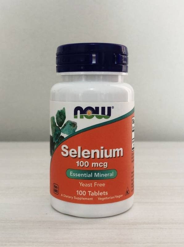 Selenium 100mcg 100 Tabletes Selênio - Now Foods Sabor Sem Sabor - Imagem 3