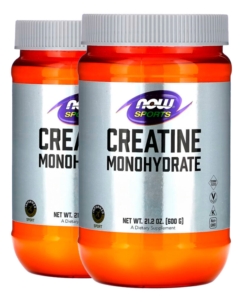 Creatina Em Pó 600g Puro Importado 2un Now Foods