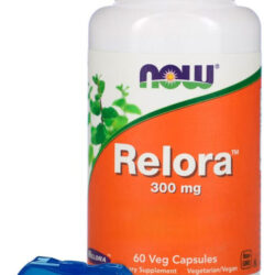 Relora Extracto 300mg Now Foods 60 Caps + Porta Cápsulas