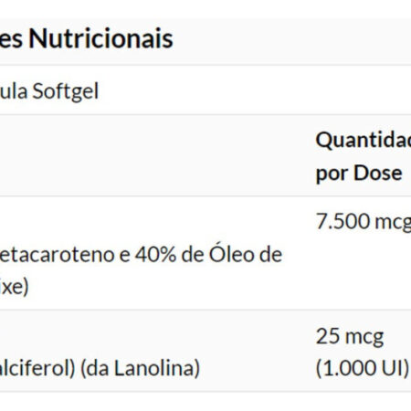 Ultra Vitamina A/d-3 7.500/25mcg Now Foods 100soft Importado - Imagem 4