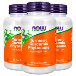 Curcumina Fitossomo 500mg Now Foods 60cáps Importado 3un