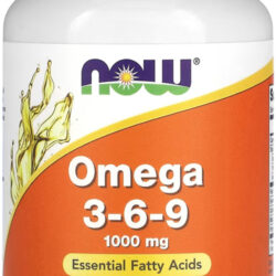 Ômega 3-6-9 1.000mg Now Foods 100 Caps Softgels Importado