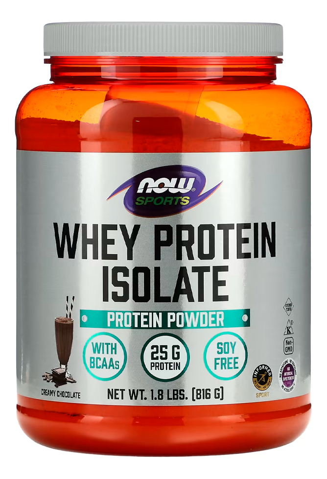 Whey Protein Isolado Now Foods 816g Pó Importado