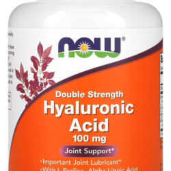 Ácido Hialurônico 100mg Now Foods 120 Cápsulas Importado