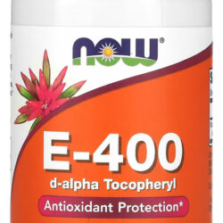 Vitamina E-400 268mg Now Foods 100 Softgels Importado