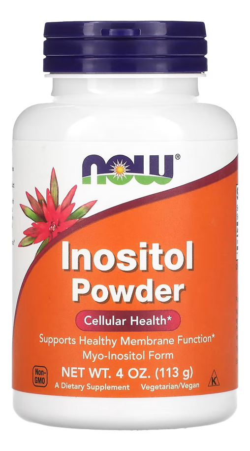 Now Foods Pó De Inositol Mio-inositol 113g Sabor Nd