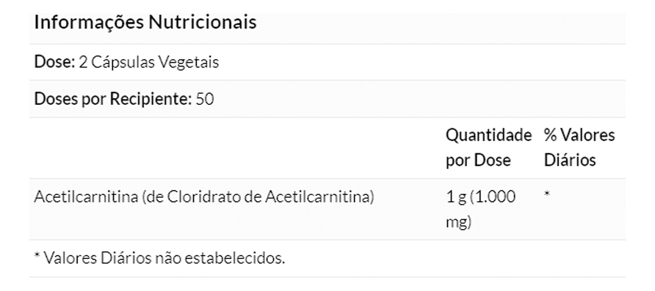 Acetil L-carnitina 500mg Now Foods 100 Cáps + Porta Cápsulas - Imagem 4
