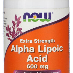 Ácido Alfa Lipóico 600mg Now Foods 60veg Caps Sabor Sem Sabor