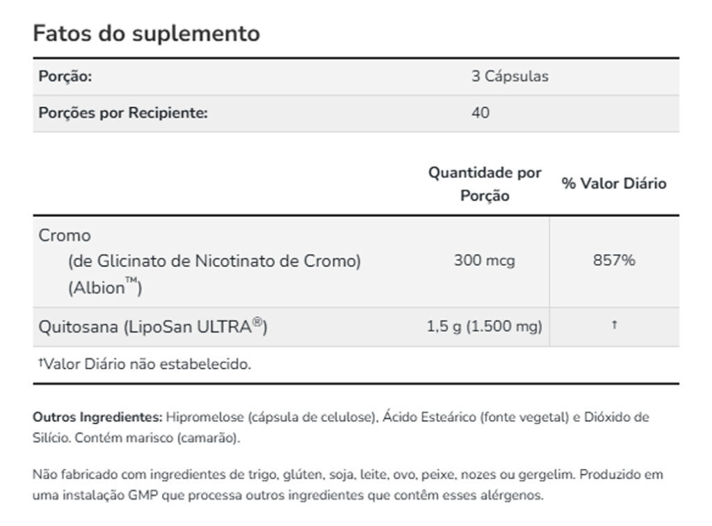 Quitosana 500mg Now Foods 120 Cápsulas Importado - Imagem 4