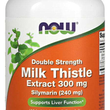 Extrato Cardo Mariano 300mg Now Foods 100cáps Importado 5un - Imagem 5