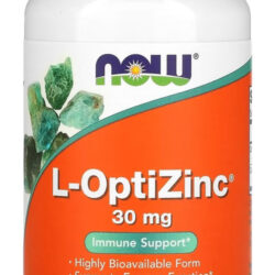 Now Foods L-optizinc 30mg 100 Veg Caps Eua/usa Sabor Sem Sabor