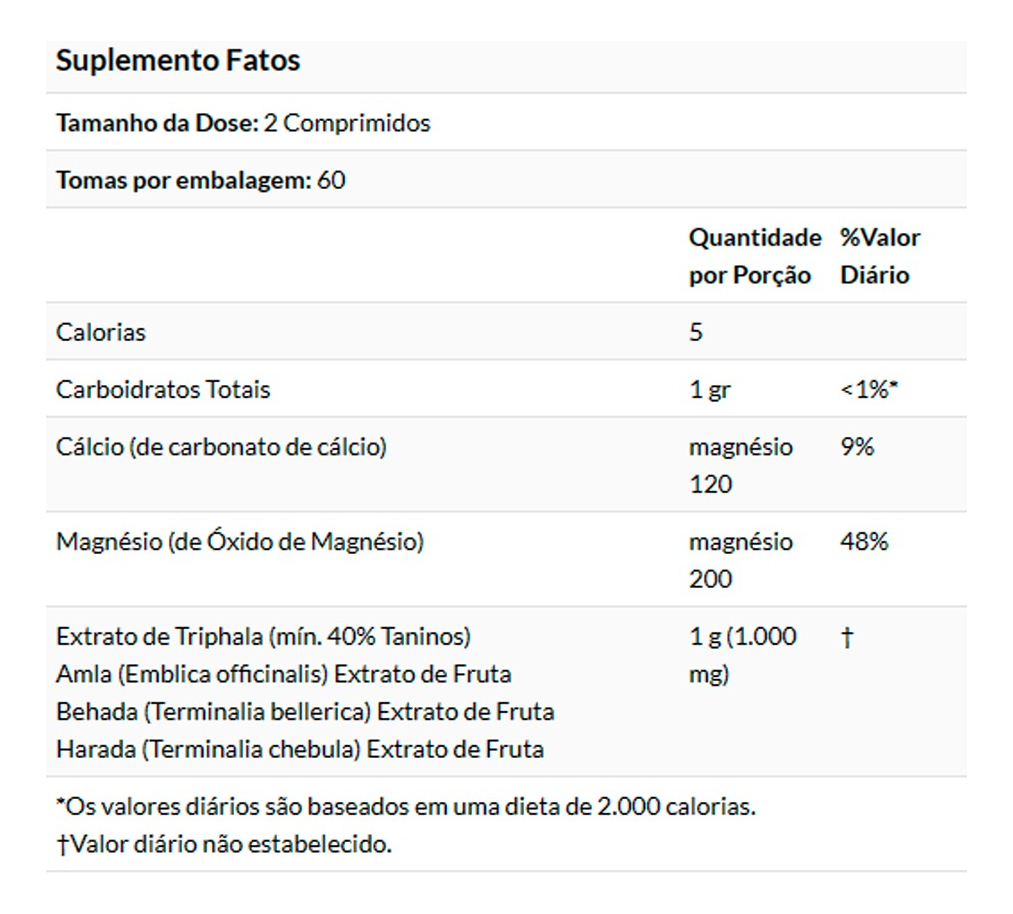 Triphala 500mg 120 Tabs Importado 2un Now Foods - Imagem 5