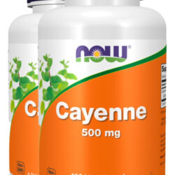 Pimenta Caiena 500mg 100 Caps Importado 2un Now Foods
