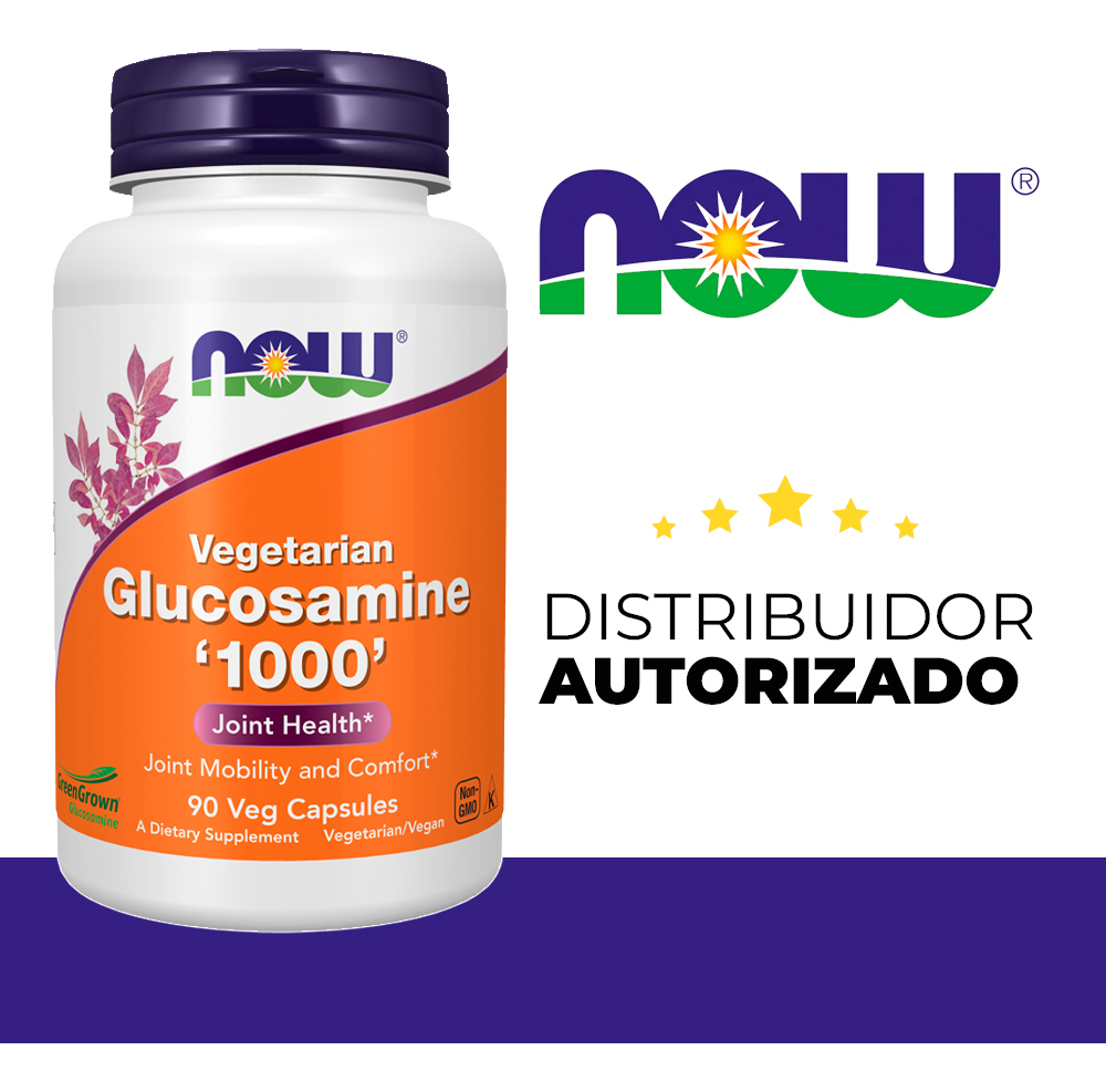 Glucosamina '1000' Now Foods 90 Veg Cápsulas Importado - Imagem 5