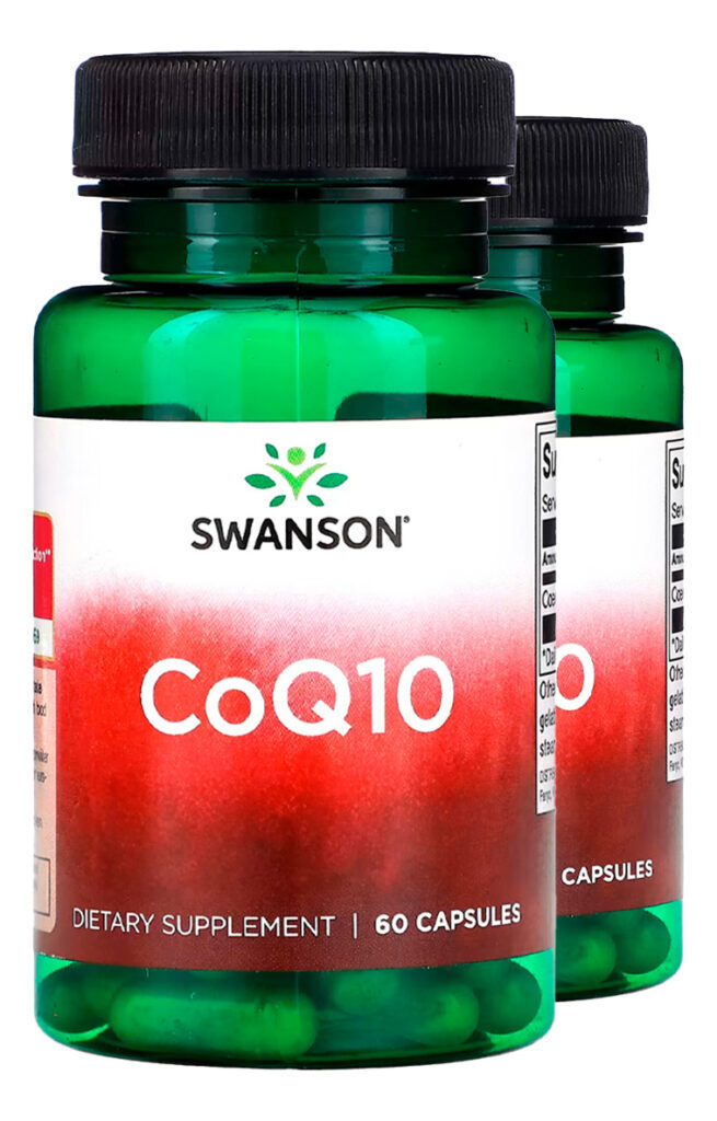 Co-enzima Coq 10 30mg Swanson 60 Caps Importado 2un