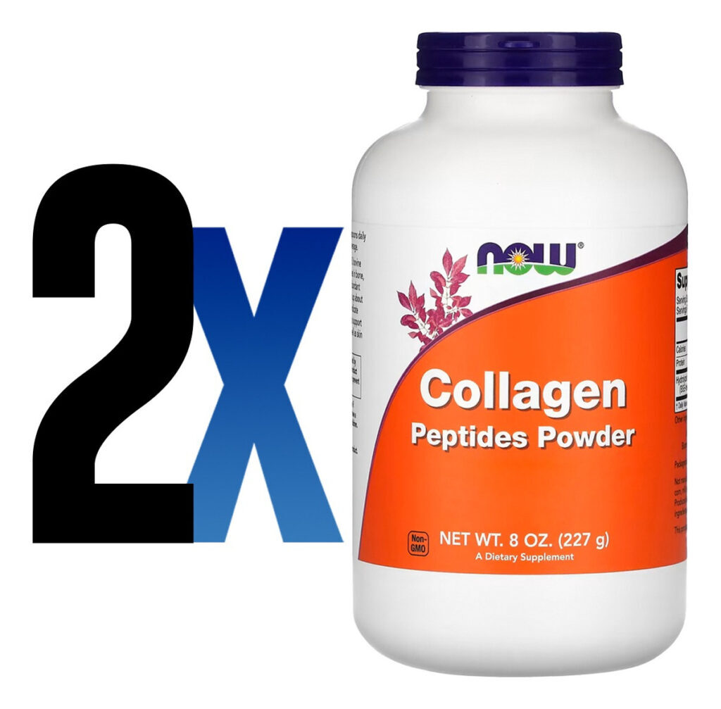 Peptídeos De Colágeno Em Pó 227g Importado 2un Now Foods - Imagem 2