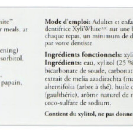 Creme Dental Now Foods Xyliwhite Neem E Tea Tree, 6,4oz 3un - Imagem 2