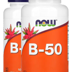 Vitamina B-50 100 Tablets Importado 2un Now Foods