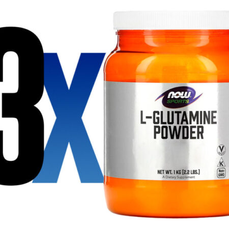 L-glutamina Em Pó Now Foods Sports 1kg Pó Puro Importado 3un - Imagem 2
