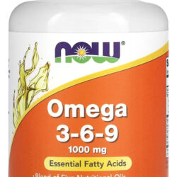 Ômega 3-6-9 1.000mg Now Foods 100 Caps Softgels Sabor Sem Sabor