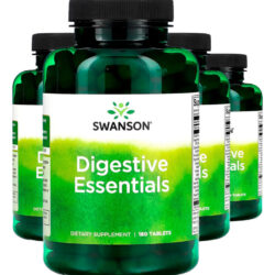 Enzimas Digestivas Swanson Essentials 180 Tabs Importado 4un