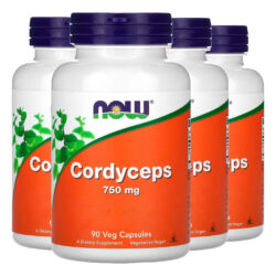 Cordyceps 750mg Now Foods 90 Veg Caps Importado 4un