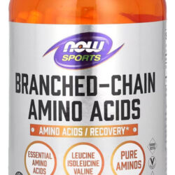 Aminoácidos De Cadeia Ramificada Now Foods Sports 240 Cápsulas, Sabor Sem Sabor
