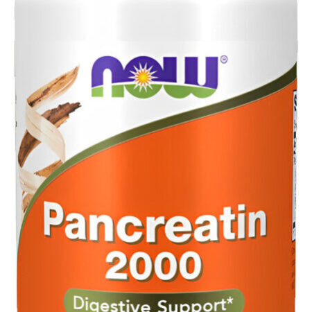 Pancreatina 2000 Now Foods 100 Veg Cáps Importado 5un - Imagem 2