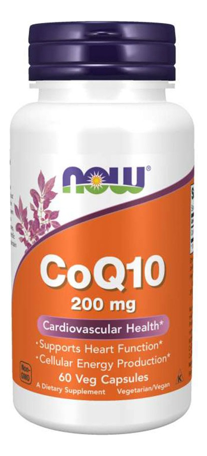 Suplemento Em Cápsula Now Now Foods Coenzima Pote Coenzima Em Unidade
