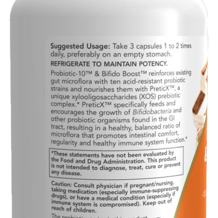 Probiótico 10 25 Bilhões Now Foods 90cap Importado 5un - Imagem 4
