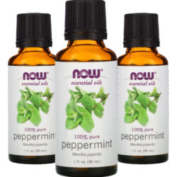 Óleo Essencial Hortelã 30ml Now Foods Peppermint 100% 3un