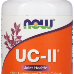 Colágeno Tipo 2 Uc-ii 40mg Now Foods 60 Veg Caps Sabor Sem Sabor