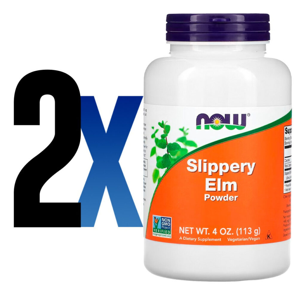 Slippery Em Pó 113g Importado 2un Now Foods - Imagem 2