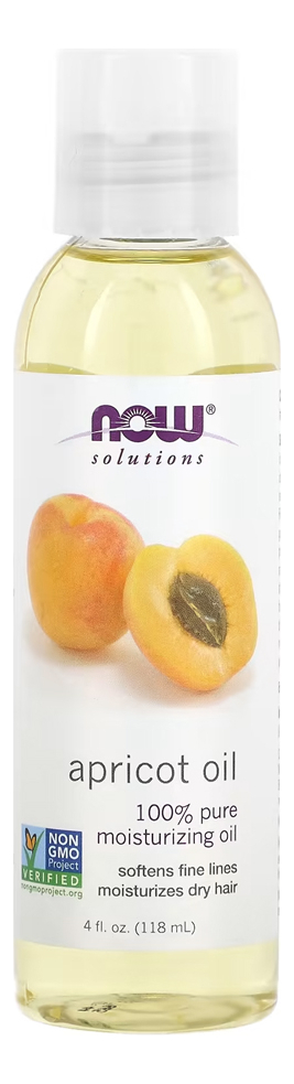 Óleo De Damasco Now Foods 100% Puro 118ml Importado