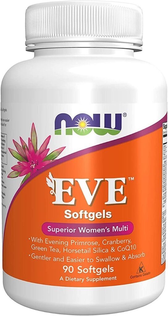 Now Foods Eve Multivitamínico Superior P/ Mujeres 90 Cápsulas