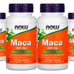 Maca Peruana 500mg Now Foods 100veg Caps 4un