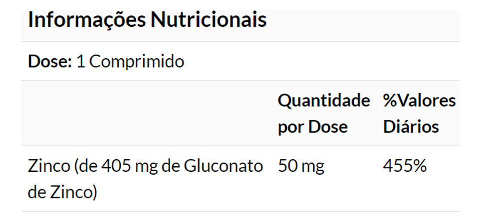 Gluconato De Zinco 50mg Now Foods 100 Tab + Porta Cápsulas - Imagem 4